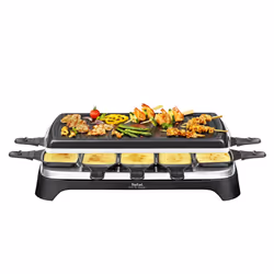 Tefal RE4588 griglia per raclette 10 persona(e) 1350 W Nero, Acciaio inox - Vista aggiuntiva 4