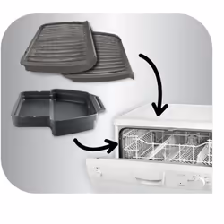 Tefal GC705816 Griglia di contatto - Vista aggiuntiva 6