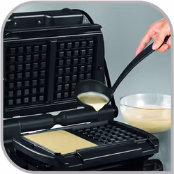 Tefal XA7248 Alluminio Piastra per waffle - Vista aggiuntiva 4