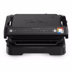 Tefal OptiGrill 2in1 GC7728, Nero, Rettangolare, Pulsanti, 600 cm², 1 Fornello(i), Coperchio incernieriato
