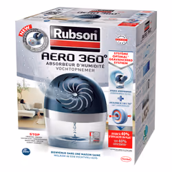 Rubson 3178040690677, Assorbitore (unità), Gel, Deumidificatore, Blu, Bianco, 20 m², 20 m³