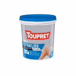 Toupret Extra'Liss, Pronta all'uso, Pasta (pronta all'uso), Bianco, Cemento, Gesso, Gesso, Pietra, 1,5 kg, 4 m²