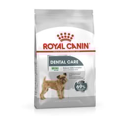 Royal Canin Mini Dental Care 1 kg Adulto Mais, Trinciapollo, Riso, Vegetale