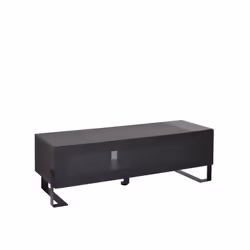 Erard 037410, Nero, Legno, Melammina, Nero, Vetro temperato, 50 kg