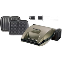 LAGRANGE Premium Gaufres 2 waffle 1200 W Grigio talpa