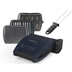 LAGRANGE Premium Gaufres 2 waffle Nero, Blu