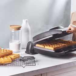 LAGRANGE 089001 4 waffle 1700 W Nero - Vista aggiuntiva 8