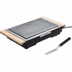 LAGRANGE Pierre, Beige, Nero, Grigio, Rettangolare, 373 x 234 mm, 1 Fornello(i), Pietra, Legno