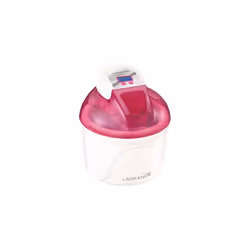 LAGRANGE 409001, Gelatiera tradizionale, 1,5 L, 1 ciotole, Rosa, Bianco, 45 min, LCD