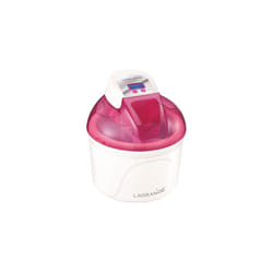 LAGRANGE 409001 Gelatiera tradizionale 1,5 L 12 W Rosa, Bianco