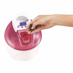 LAGRANGE 409001 Gelatiera tradizionale 1,5 L 12 W Rosa, Bianco - Vista aggiuntiva 4