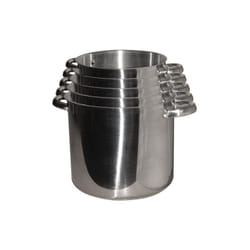 Serie di 5 catering in acciaio inox 24/26/28/30 / 32cm - 342685 Baumalu