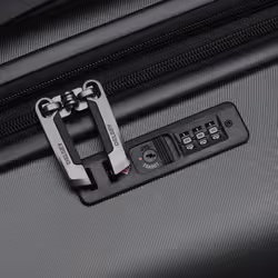 Delsey 00386682000T9 bagaglio Trolley Guscio rigido Nero 72 L Acrilonitrile butadiene stirene (ABS), Policarbonato (PC) - Vista aggiuntiva 5