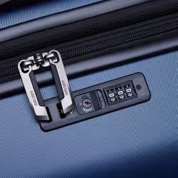 Delsey 00386682102T9 bagaglio Trolley Guscio rigido Blu 102 L Acrilonitrile butadiene stirene (ABS), Policarbonato (PC) - Vista aggiuntiva 4