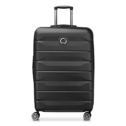 Delsey 00386682100T9 bagaglio Trolley Guscio rigido Nero 102 L Acrilonitrile butadiene stirene (ABS), Policarbonato (PC)