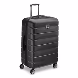 Delsey 00386682100T9 bagaglio Trolley Guscio rigido Nero 102 L Acrilonitrile butadiene stirene (ABS), Policarbonato (PC) - Vista aggiuntiva 2