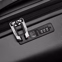 Delsey 00386682100T9 bagaglio Trolley Guscio rigido Nero 102 L Acrilonitrile butadiene stirene (ABS), Policarbonato (PC) - Vista aggiuntiva 4