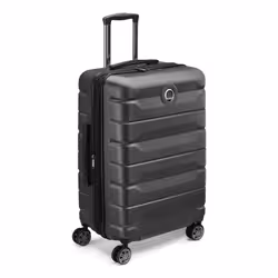 Delsey 00386682000T9 Trolley Guscio rigido Nero 34 L Acrilonitrile butadiene stirene (ABS), Policarbonato (PC) - Vista aggiuntiva 2