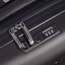 Delsey 00386680302T9 bagaglio Trolley Guscio rigido Nero 34 L Acrilonitrile butadiene stirene (ABS), Policarbonato (PC) - Vista aggiuntiva 4