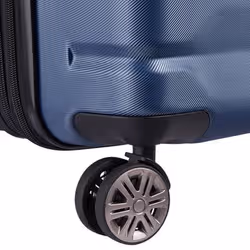 Delsey 00386682002T9 bagaglio Trolley Guscio rigido Blu 72 L Acrilonitrile butadiene stirene (ABS), Policarbonato (PC) - Vista aggiuntiva 7