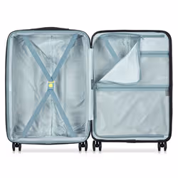 Delsey 00386682031T9 bagaglio Trolley Guscio rigido Colore della pietra 72 L Acrilonitrile butadiene stirene (ABS), Policarbonato (PC) - Vista aggiuntiva 3