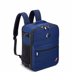 Delsey 00297864022 zaino Zaino da viaggio Blu marino Poliestere - Vista aggiuntiva 2