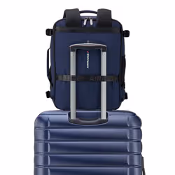 Delsey 00297864022 zaino Zaino da viaggio Blu marino Poliestere - Vista aggiuntiva 7