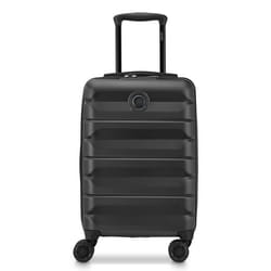 Delsey 00386680000T9 bagaglio Trolley Guscio rigido Nero 29 L Acrilonitrile butadiene stirene (ABS), Policarbonato (PC)
