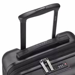 Delsey 00386680000T9 bagaglio Trolley Guscio rigido Nero 29 L Acrilonitrile butadiene stirene (ABS), Policarbonato (PC) - Vista aggiuntiva 8