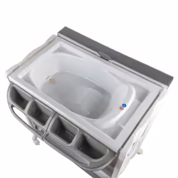 Bebeconfort Dolphy fasciatoio Grigio, Bianco - Vista aggiuntiva 3