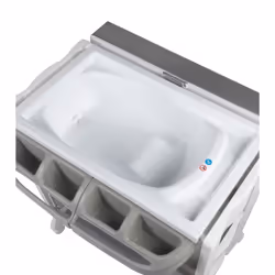 Bebeconfort Dolphy fasciatoio Grigio, Bianco - Vista aggiuntiva 8