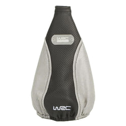 WRC Сuffia leva cambio cuoio/silver