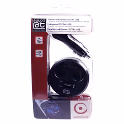Auto-T 540117 Caricabatterie per dispositivi mobili Fotocamera, GPS, MP3, MP4, Smartphone, Tablet Nero Accendisigari - Vista aggiuntiva 4
