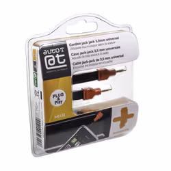 Auto-T 540122 cavo audio 1,2 m 3.5mm Nero - Vista aggiuntiva 3