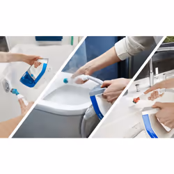 Rowenta Clean & Steam Multi RY8544 Aspirapolvere a bastone AC Secco e bagnato Senza sacchetto 0,5 L 1700 W Bianco, Blu - Vista aggiuntiva 7