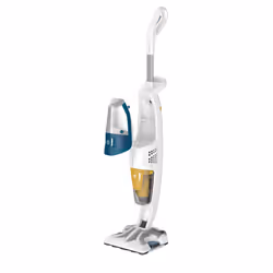 Rowenta Clean & Steam Multi RY8561WH, Scopa a vapore, 0,4 L, Bianco, Blu, Pulsanti, 8 m, 0,4 L