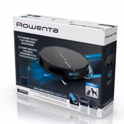 Rowenta Explorer RR7455 0,4 L Senza sacchetto Nero