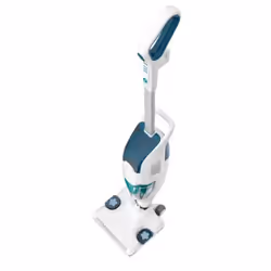 Rowenta CLEAN & STEAM REVOLUTION RY7777 Aspirapolvere elettrica AC Secco e bagnato Senza sacchetto 0,3 L 1500 W Bianco, Blu - Vista aggiuntiva 3