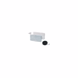 Set di 2 salviettine e schiuma per filtro per pulitore a vapore Rowenta ZR005804. Contenuto: filtro in schiuma e 2 panni in m ...