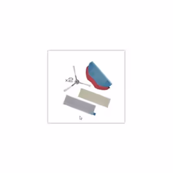 Kit di manutenzione degli animali SEB ZR792000. Contenuto: 2 pennelli laterali, 1 MOP in microfibra per capelli animali, 1 MO ...