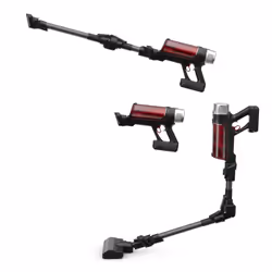 Rowenta RH2078 Aspirapolvere a bastone 2 in 1 Batteria Secco Senza sacchetto 0,4 L 250 W Nero, Rosso - Vista aggiuntiva 4