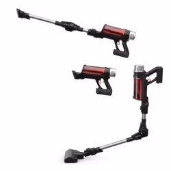 Rowenta RH2077 Aspirapolvere a bastone 2 in 1 Batteria Secco Senza sacchetto 0,4 L 250 W Nero, Rosso - Vista aggiuntiva 6
