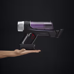 Rowenta RH2037 Aspirapolvere a bastone 2 in 1 Batteria Secco Senza sacchetto 0,4 L 250 W Nero, Viola - Vista aggiuntiva 6