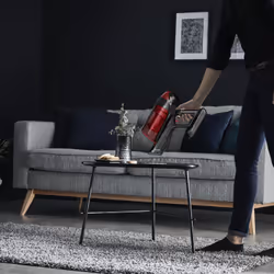 Rowenta RH98A8 Aspirapolvere a bastone 2 in 1 Batteria Secco Senza sacchetto 0,9 L 320 W Rosso, Grigio - Vista aggiuntiva 4