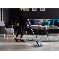Rowenta RH20C0 Aspirapolvere a bastone 2 in 1 Batteria Secco e bagnato Senza sacchetto 0,4 L 250 W Argento, Blu - Vista aggiuntiva 4