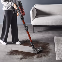 Rowenta RH9A73WO scopa elettrica Aspirapolvere a bastone 2 in 1 Batteria Secco Senza sacchetto Nero, Rosso - Vista aggiuntiva 3