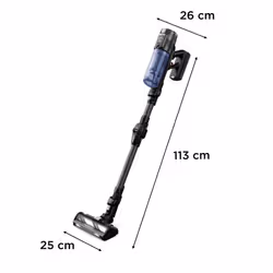 Rowenta RH9LC1 Aspirapolvere a bastone 2 in 1 Batteria Secco e bagnato Senza sacchetto Blu, Grigio - Vista aggiuntiva 3