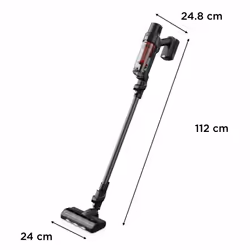 Rowenta RH6A75 Aspirapolvere a bastone 2 in 1 Batteria Secco Senza sacchetto Nero, Rosso - Vista aggiuntiva 2