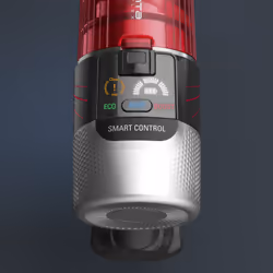Rowenta X-Force Flex 9.60 RH2099WO scopa elettrica Aspirapolvere a bastone 2 in 1 Batteria Secco Senza sacchetto 0,44 L 250 W Nero, Rosso - Vista aggiuntiva 8