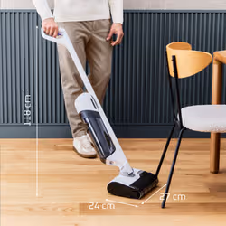 Rowenta X-Clean 12 , Lavapavimenti 2 in 1 Aspirazione Potente, Schermo LCD intelligente, Autonomia 65 min, GZ7257 - Vista aggiuntiva 8